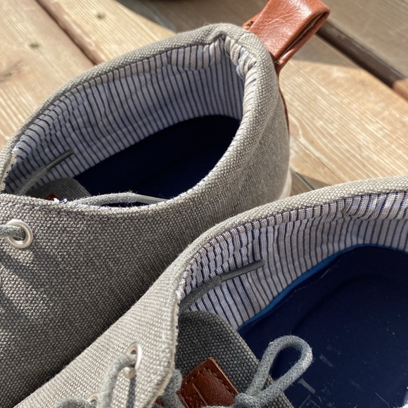 Ashford Hayes men’s grey canvas sneaker/shoe loafer size 14. - Picture 14 of 14